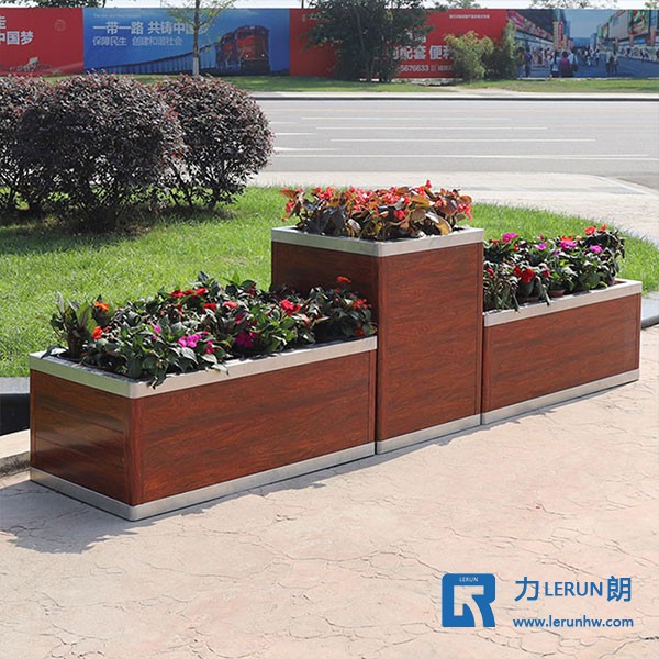 鋁合金材質(zhì)景觀組合花箱 優(yōu)質(zhì)組合花箱